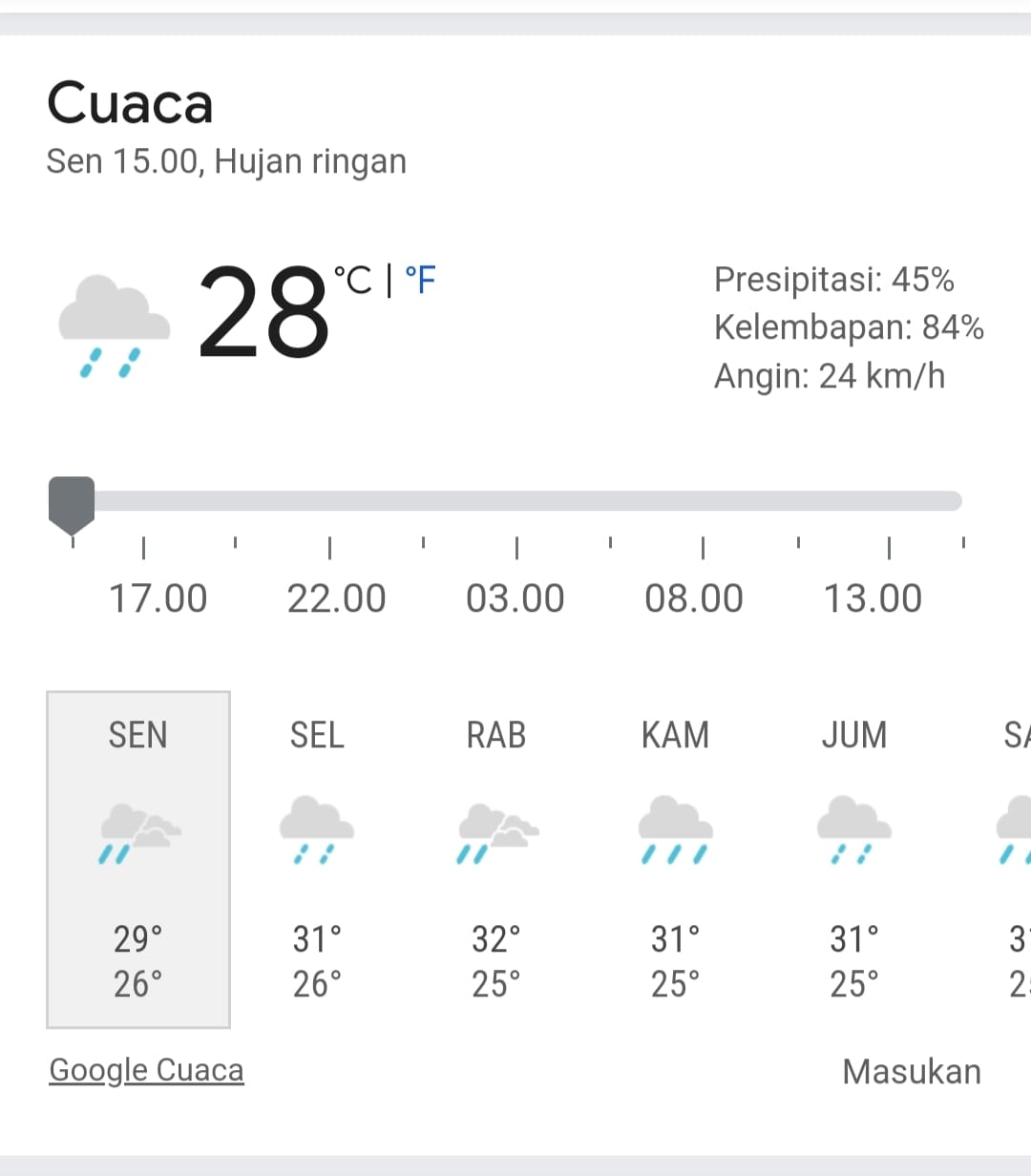 Hujan Lebat Dan Angin Kencang Melanda Kecamatan Purwoharjo