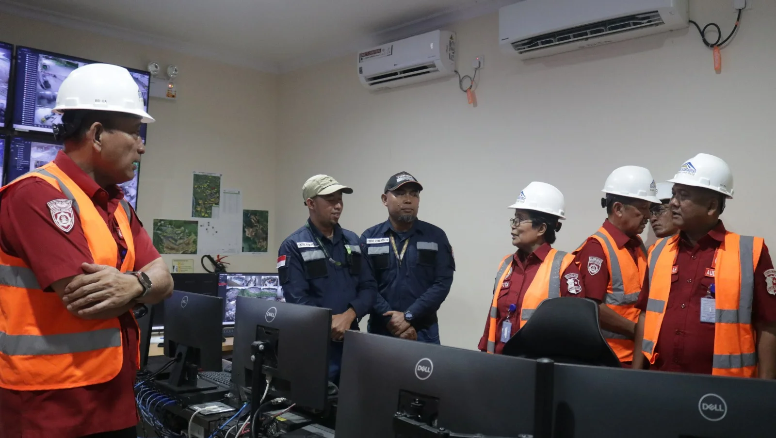 Area Terlarang untuk Drone Tanpa Izin di Tambang Emas PT BSI