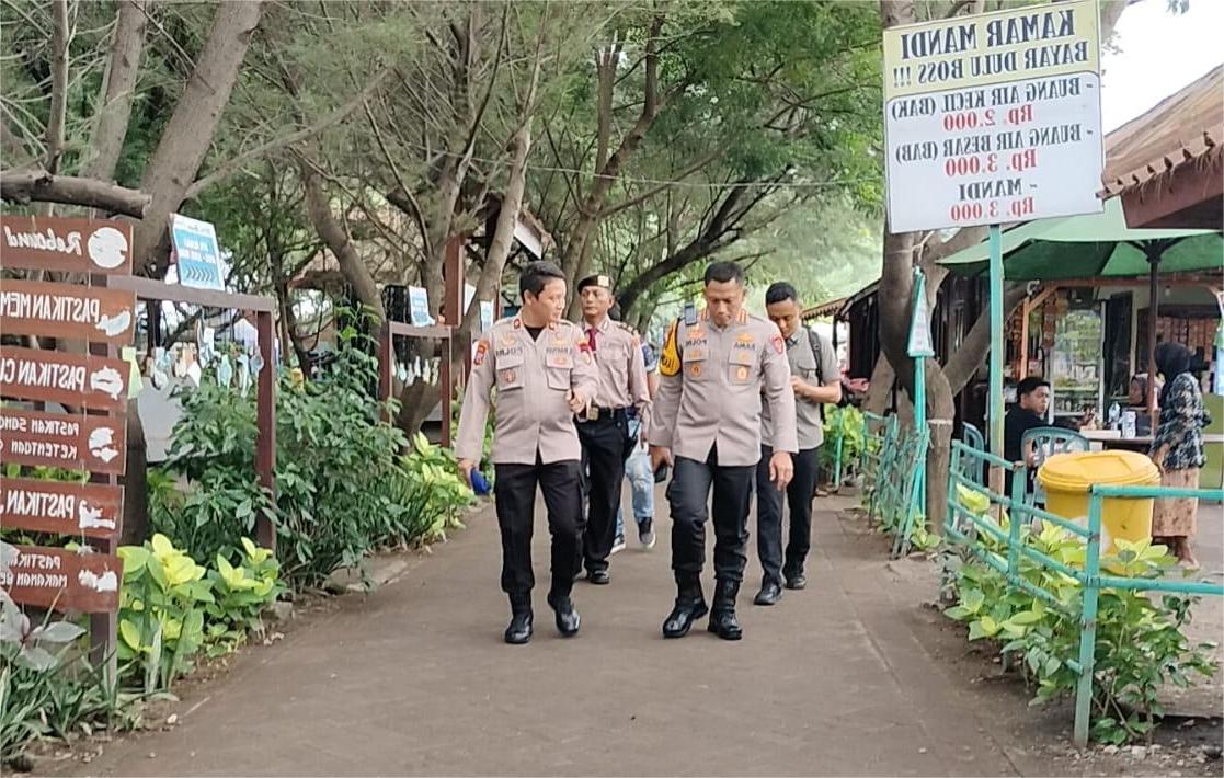 Kapolresta Banyuwangi Tinjau Pengamanan Tempat Wisata