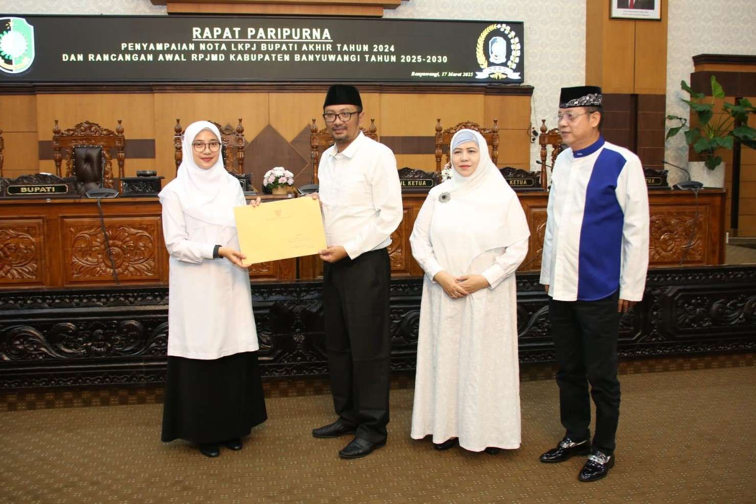 Bupati Banyuwangi Paparkan Capaian Pembangunan 2024 dalam LKPJ