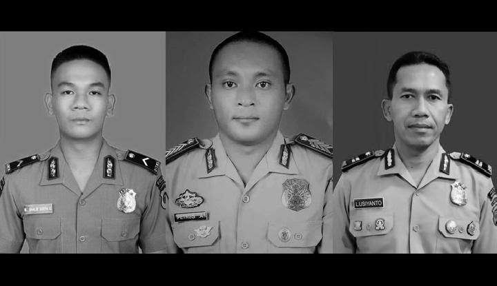 3 Polisi Gugur Saat Gerebek Sabung Ayam Terluka di Kepala