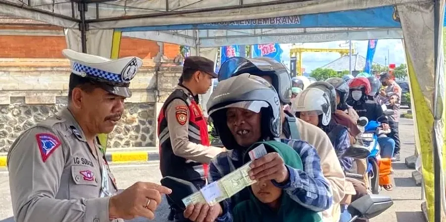 Razia KTP di Gilimanuk, 3 Orang Terkena razia Dipulangkan Paksa