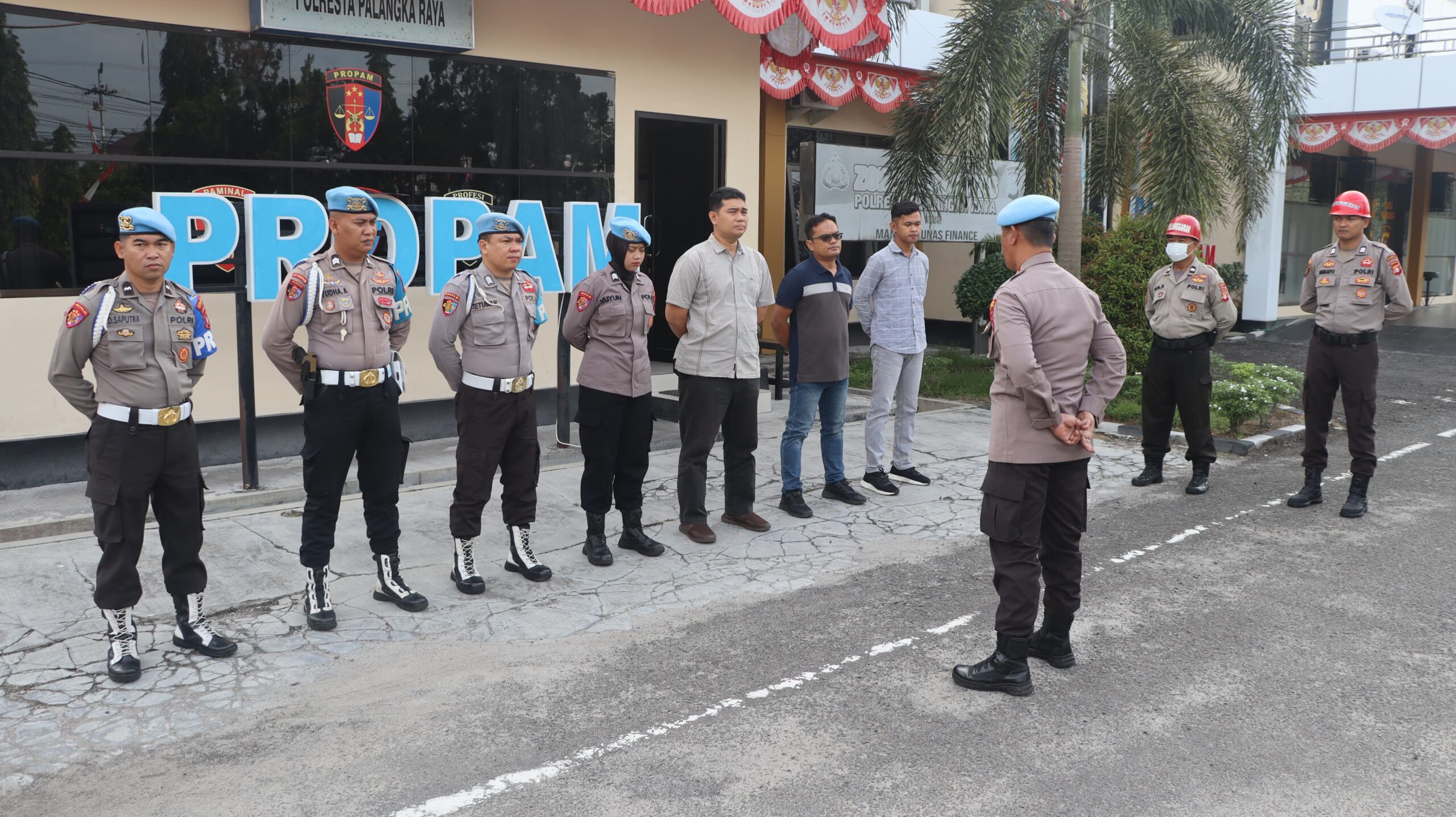 Minimalkan Pelanggaran, Kasipropam Polresta Palangka Raya Tegaskan Tingkatkan Waspers dan Wasgiat