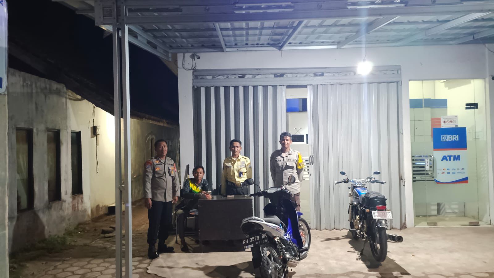 Patroli Harkamtibmas Polsek Bukit Batu ke Masjid Al-Amin Banturung