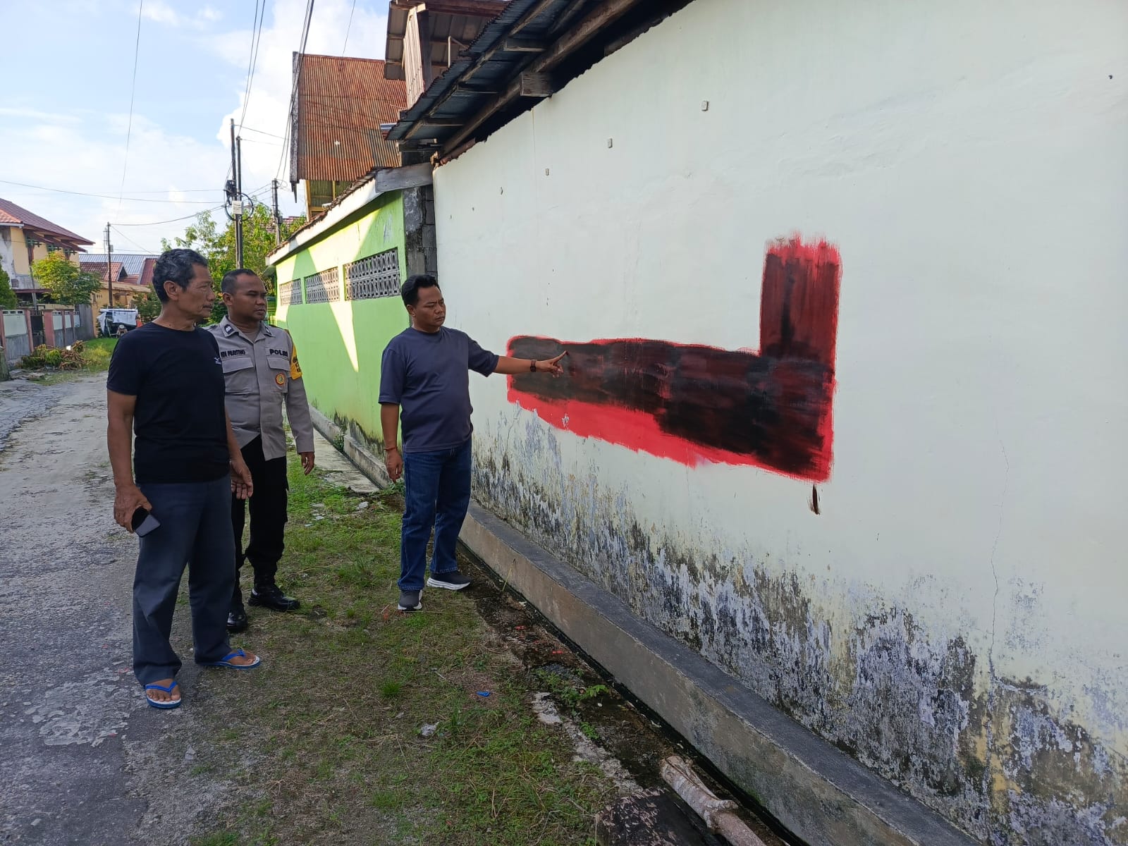 Polsek Pahandut Ungkap Kronologis dan Fakta Isu Vandalisme yang Gegerkan Warga Panarung