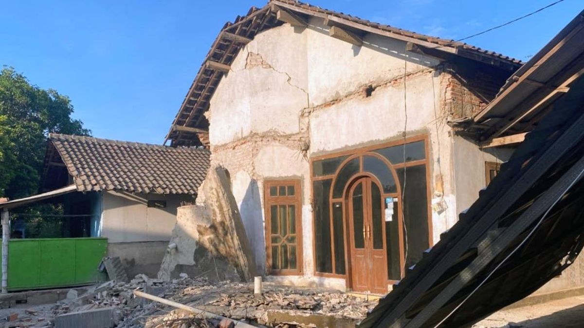 Sebanyak 16 Rumah Warga Situbondo Rusak Akibat Gempa